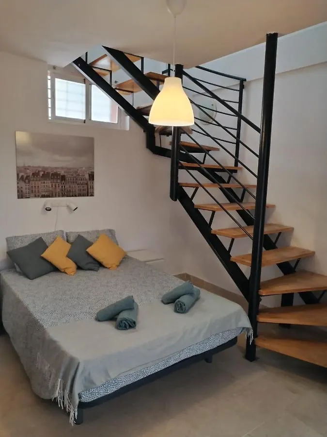 Apartment New Central Studio And Parking Lemus Malaga
